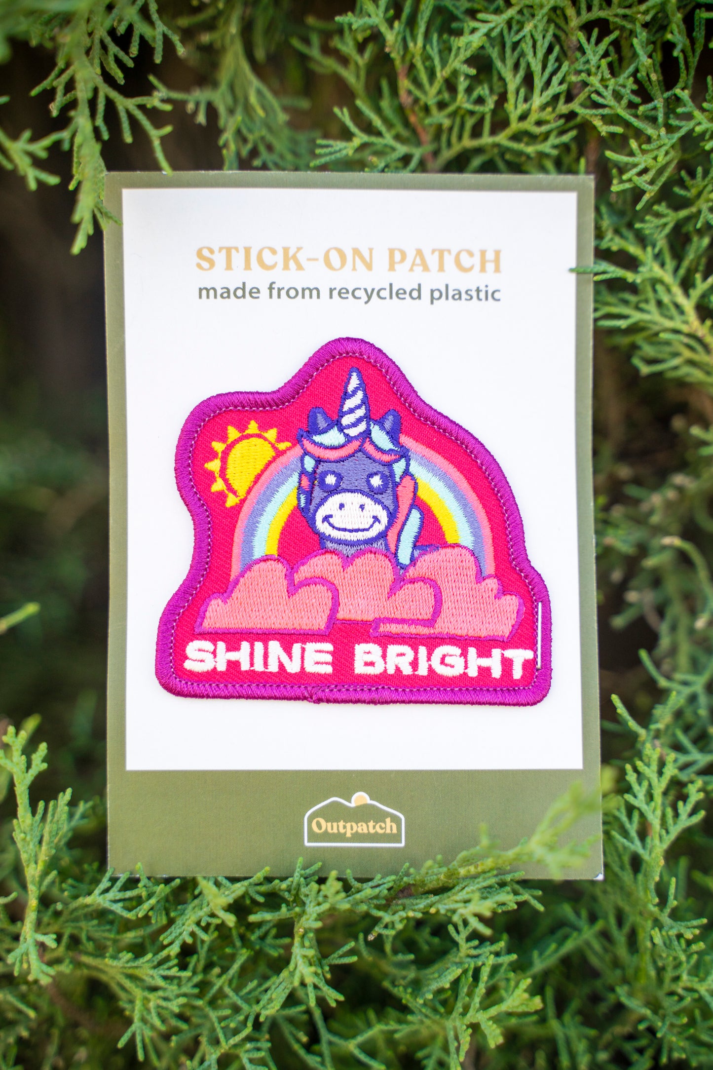 Shine Bright · Dezi the Unicorn Stick-On Patch