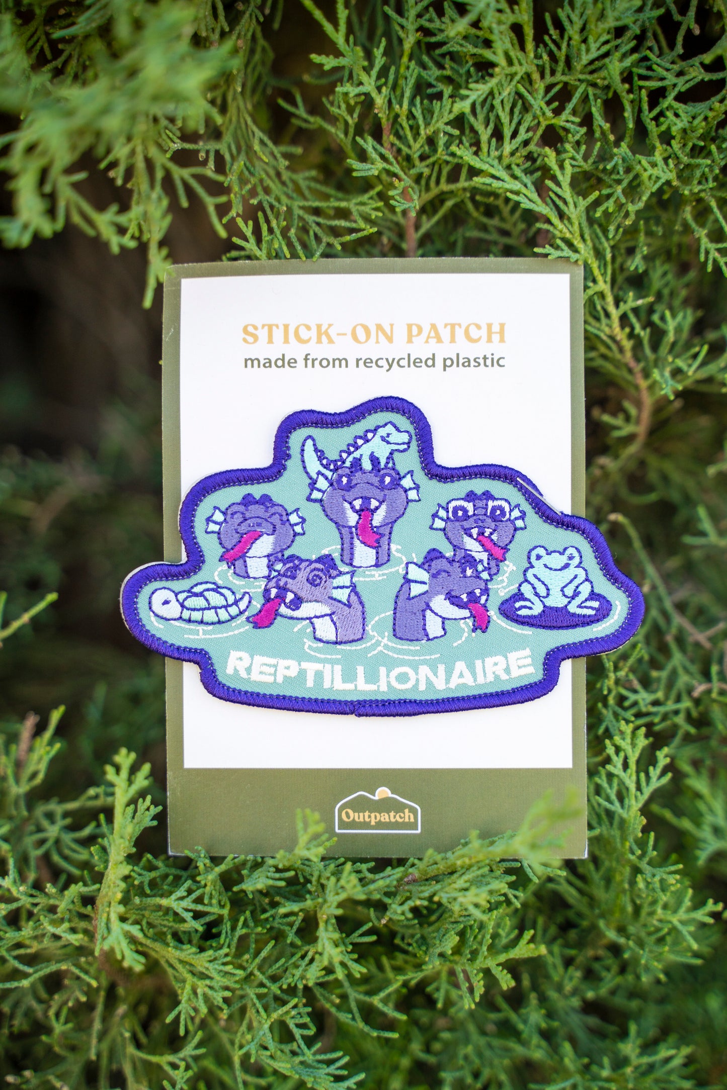 Reptillionaire · Hank the Hydra Stick-On Patch