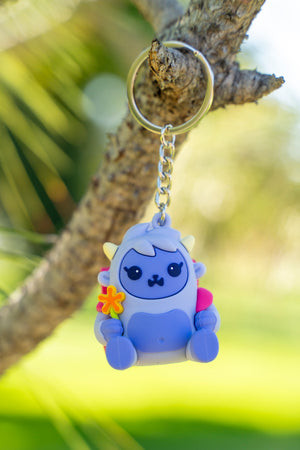 Bitty Bezzi the Yeti Keychain thumbnail