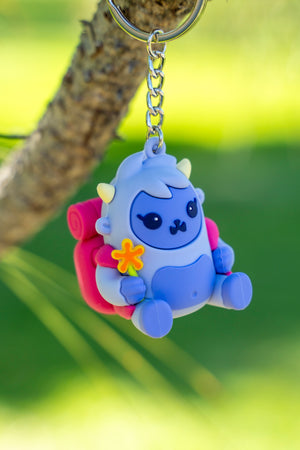 Bitty Bezzi the Yeti Keychain thumbnail
