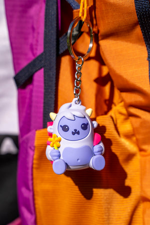 Bitty Bezzi the Yeti Keychain thumbnail